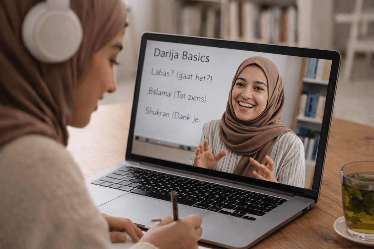 Online Darija les bij Talk Maroc